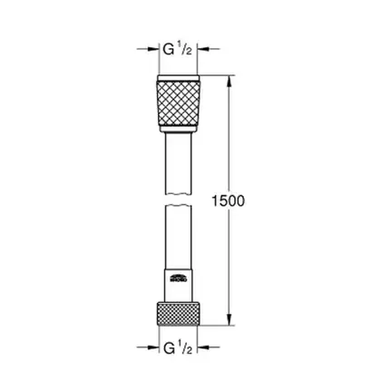 GROHE Шланг душевой 150см Relexaflex (45973001) фото 6 Aquada.com.ua GROHE Шланг душевой 150см Relexaflex (45973001) фото 6 Aquada.com.ua