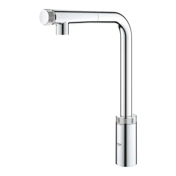 Смеситель для кухни с выдвижным изливом Grohe Minta SmartControl 31613000 фото 4 Aquada.com.ua