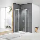 Душевая кабина Devit Art 2.0 900 х 900 х h1900 мм (профиль - хром, стекло - прозрачное) (FEN2140) фото 2 Aquada.com.ua