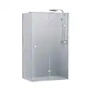 Душевая кабина Devit Up 1200 х 800 х h1900 мм правая (профиль - хром, стекло - прозрачное) (FEN2310R) фото 1 Aquada.com.ua
