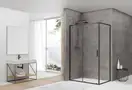 Душевая кабина Devit Art 2.0 1200 х 800 х h1900 мм (профиль - чёрный матовый, стекло - прозрачное) (FEN2340B) фото 2 Aquada.com.ua