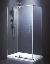 Душевая кабина Devit Comfort 1200 х 800 х 1900 мм (профиль нерж. сталь, стекло серое) (FEN2323G)