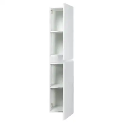 Шкаф-пенал Devit Fly 1600×300×350 мм, белый глянец (0030120W) фото 2 Aquada.com.ua