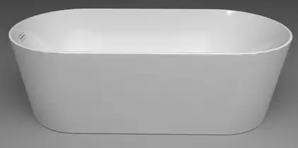 Ванна акриловая отдельностоящая Devit Ovale 169,5 х 80,5 см (17080136) фото 2 Aquada.com.ua Ванна акриловая отдельностоящая Devit Ovale 169,5 х 80,5 см (17080136) фото 2 Aquada.com.ua