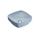 Раковина накладная на столешницу Catalano Green Lux / Colori 40 х 40 см, голубой матовый (140AGRLXAS) фото 1 Aquada.com.ua