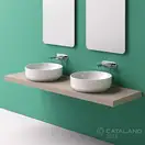 Раковина накладная на столешницу Catalano Green Ø 48 см (148AGR00) фото 3 Aquada.com.ua