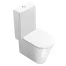Унитаз напольный с бачком Catalano New Zero с сиденьем Soft Close plus (ободковый) (1MPZN00+1SCSC00+5SCSTP000) фото 1 Aquada.com.ua