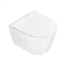 Унитаз подвесной Catalano New Zero с сиденьем Soft Close NewFlush (безободковый) (1VSZ46R00+5V45STP00) фото 1 Aquada.com.ua