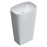 Раковина отдельностоящая 55 х 38 х h85 см Catalano Green Lux (слив в стену), белый матовый (1FRPGRLXBM)