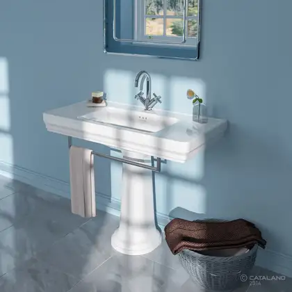 Раковина подвесная Catalano Canova Royal 105 х 54 см (1105CV00) фото 2 Aquada.com.ua