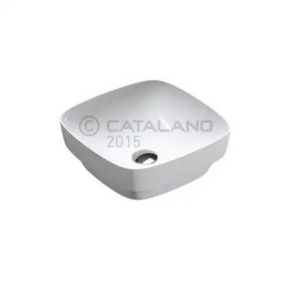Раковина накладная на столешницу Catalano Green Lux 40 x 40 см (140AGRLX00) фото 1 Aquada.com.ua