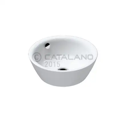 Раковина накладная на столешницу Catalano Velis Ø 42 см (142APVL00 (142VLN00)) фото 1 Aquada.com.ua