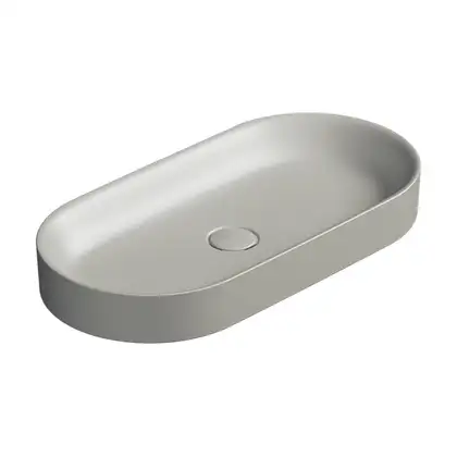 Раковина накладная на столешницу Catalano Horizon 75 х 35 см, Satin cement (170AHZCS) фото 1 Aquada.com.ua Раковина накладная на столешницу Catalano Horizon 75 х 35 см, Satin cement (170AHZCS) фото 1 Aquada.com.ua