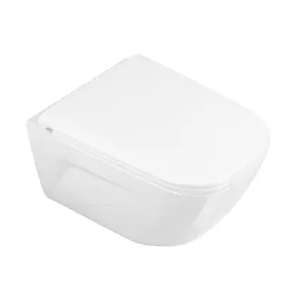 Унитаз подвесной NewFlush (безободковый) Catalano New Light с сиденьем Soft Close (1VSLIR00+5LIFRF00) фото 1 Aquada.com.ua Унитаз подвесной NewFlush (безободковый) Catalano New Light с сиденьем Soft Close (1VSLIR00+5LIFRF00) фото 1 Aquada.com.ua
