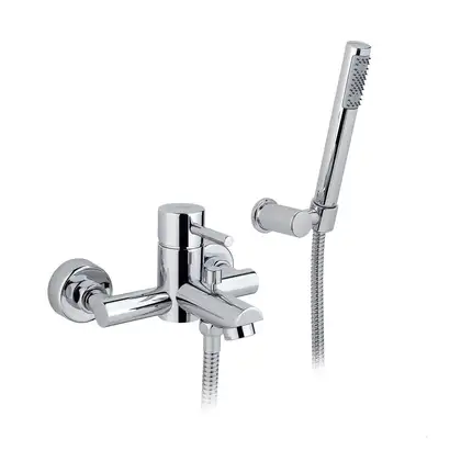 Смеситель для ванны Nicolazzi Olympus с ручным душем (3701CR) фото 1 Aquada.com.ua Смеситель для ванны Nicolazzi Olympus с ручным душем (3701CR) фото 1 Aquada.com.ua