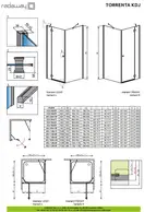 Душевая кабина Radaway Torrenta KDJ 1200 x 900 мм (32245-01-05NL) фото 2 Aquada.com.ua