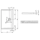 Душевой поддон Radaway Delos 1500x900 мм (4AD915-01) фото 2 Aquada.com.ua