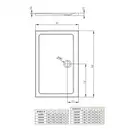 Душевой поддон Radaway Doros D 1200x800 мм (SDRD1280-01) фото 3 Aquada.com.ua
