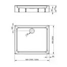 Душевой поддон Radaway Laros D 1200х800 мм (SLD81217-01) фото 3 Aquada.com.ua