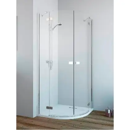 Душевая кабина Radaway Fuenta New PDD 80 R (профиль - хром; стекло - прозрачное) (384002-01-01R) фото 1 Aquada.com.ua