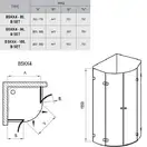 Душевая кабина Ravak Brilliant (профиль - хром; стекло - Transparent (прозрачный)) BSKK4-90, h=1950 мм (3U277A00Y1) фото 3 Aquada.com.ua