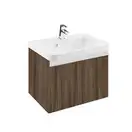 Тумба под раковину Ravak 10° 650х450х450 мм темный орех (X000000738) фото 1 Aquada.com.ua