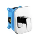 Душевой смеситель скрытого монтажа, для R-box Ravak 10° TD 066.00 хром (X070071) фото 1 Aquada.com.ua
