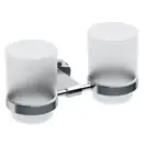 Держатель с двумя стаканами для зубных щеток Ravak Chrome (X07P189) фото 1 Aquada.com.ua