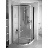 Душевая кабина Ravak Pivot (профиль - белый; стекло - Transparent (прозрачный)) PSKK3-80, h=1900 мм (37644100Z1)