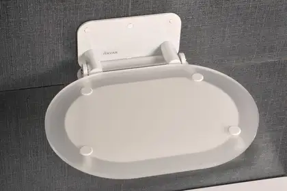 Сиденье для душа Ravak Ovo CHROME CLEAR/WHITE (B8F0000028) фото 1 Aquada.com.ua Сиденье для душа Ravak Ovo CHROME CLEAR/WHITE (B8F0000028) фото 1 Aquada.com.ua
