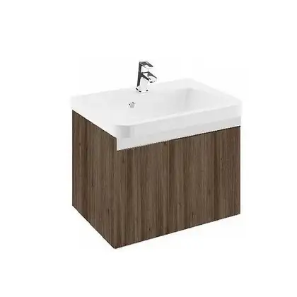 Тумба под раковину Ravak 10° 650х535х450 мм L темный орех (X000000747) фото 1 Aquada.com.ua