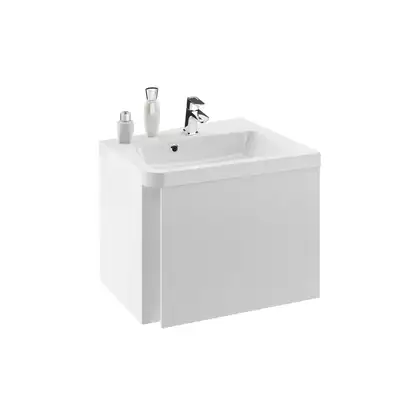 Тумба под раковину Ravak 10° 650х535х450 мм R белая (X000000748) фото 1 Aquada.com.ua
