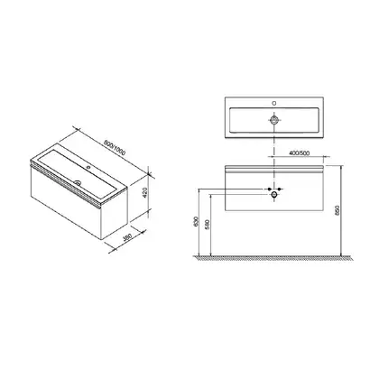 RAVAK Тумба под раковину SD Clear 80x38x42 см белый/черешня (X000000758) фото 5 Aquada.com.ua RAVAK Тумба под раковину SD Clear 80x38x42 см белый/черешня (X000000758) фото 5 Aquada.com.ua