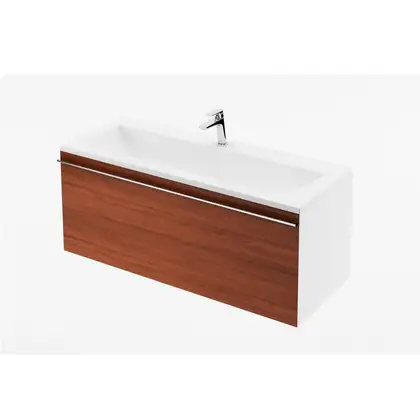 RAVAK Тумба под раковину SD Clear 100x38x42 см, белый/черешня (X000000760) фото 1 Aquada.com.ua RAVAK Тумба под раковину SD Clear 100x38x42 см, белый/черешня (X000000760) фото 1 Aquada.com.ua