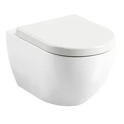 Унитаз подвесной Ravak Uni Chrome с сиденьем Soft Сlose (X01516+X01549) фото 1 Aquada.com.ua