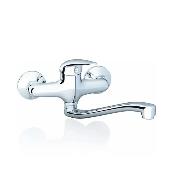 RAVAK Настенный смеситель для умывальника 150 мм SN 041.00/150 (X070008) фото 2 Aquada.com.ua