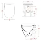 ARTCERAM Унитаз напольный ArtCeram File 2.0 с сиденьем для унитаза Soft Close (FLV002 01; 00 + FLA002 01) фото 4 Aquada.com.ua