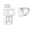 ARTCERAM Унитаз напольный ArtCeram Hi-Line белый глянец c сиденьем Soft Close (HIV002 01; 00 + HIA001 01; 71) фото 4 Aquada.com.ua