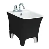 Биде напольное ArtCeram Cow, черный (CWB002 01; 50)