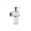 Дозатор для жидкого мыла Axor Citterio (цвет - хром/стекло матовое) (41719000) фото 1 Aquada.com.ua