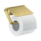 Бумагодержатель с крышкой Axor Universal Accessories (цвет - матовая латунь) (42836950) фото 1 Aquada.com.ua