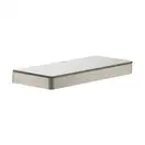 Полочка 300 мм Axor Universal Accessories, матовый никель/стекло матовое (42838820) фото 1 Aquada.com.ua