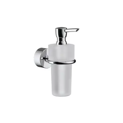 Дозатор для жидкого мыла Axor Uno (цвет - хром/стекло матовое) (41519000) фото 1 Aquada.com.ua