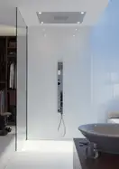 Верхний душ Axor ShowerSolutions 970 x 970 мм, с подсветкой (цвет - хром), 3 типа струи (10623800) фото 5 Aquada.com.ua