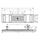Верхний душ Axor ShowerHeaven 1200/300 4jet, без освещения (10637000) фото 4 Aquada.com.ua