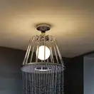 Верхний душ с лампой, 1 вид струи Axor LampShower d= 275 мм (26032000) фото 2 Aquada.com.ua