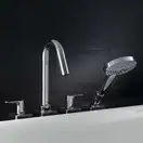 Смеситель на борт ванны Axor Citterio M (цвет - хром) (34444000) фото 2 Aquada.com.ua