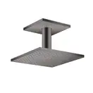 Верхний душ Axor ShowerSolutions 250 х 250 мм (цвет - матовый чёрный хром) (35308340) фото 1 Aquada.com.ua