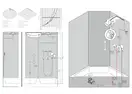 Верхний душ 250 х 250 мм Axor ShowerSolutions (цвет - satin black), 1 вид струи (35309350) фото 4 Aquada.com.ua