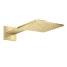Верхний душ 250 х 250 мм Axor ShowerSolutions (цвет - матовое золото), 2 вида струи (35310250) фото 1 Aquada.com.ua